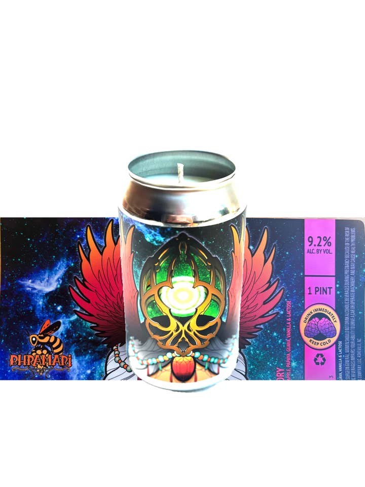 12 oz Witches Head Dress Can-dle : Choice of Scent for wholesale by Blaze On Creations