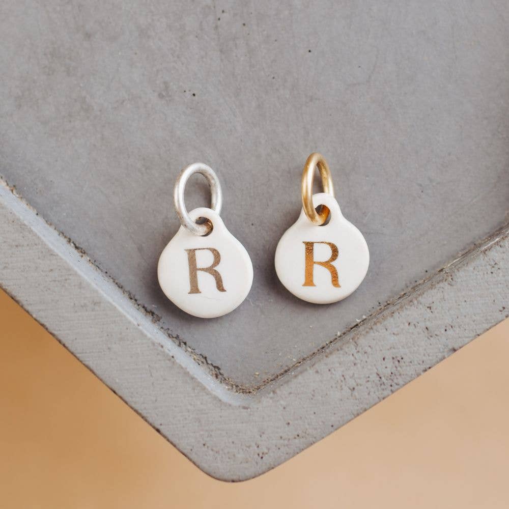 Bel Kai - Wholesale Individual Charm/Pendant - Ceramic Initial Charm18