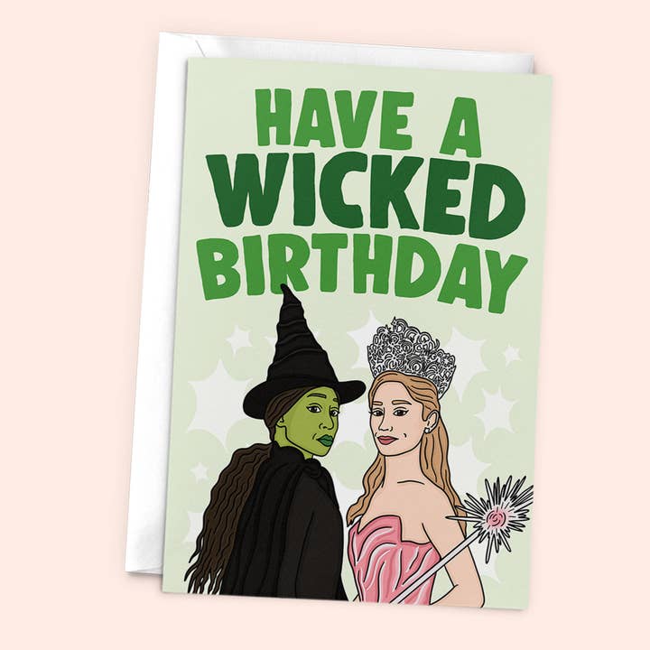 Studio Doodles - Wholesale Birthday Card - Have A Wicked Birthday - Wicked The Musical Birthday Card