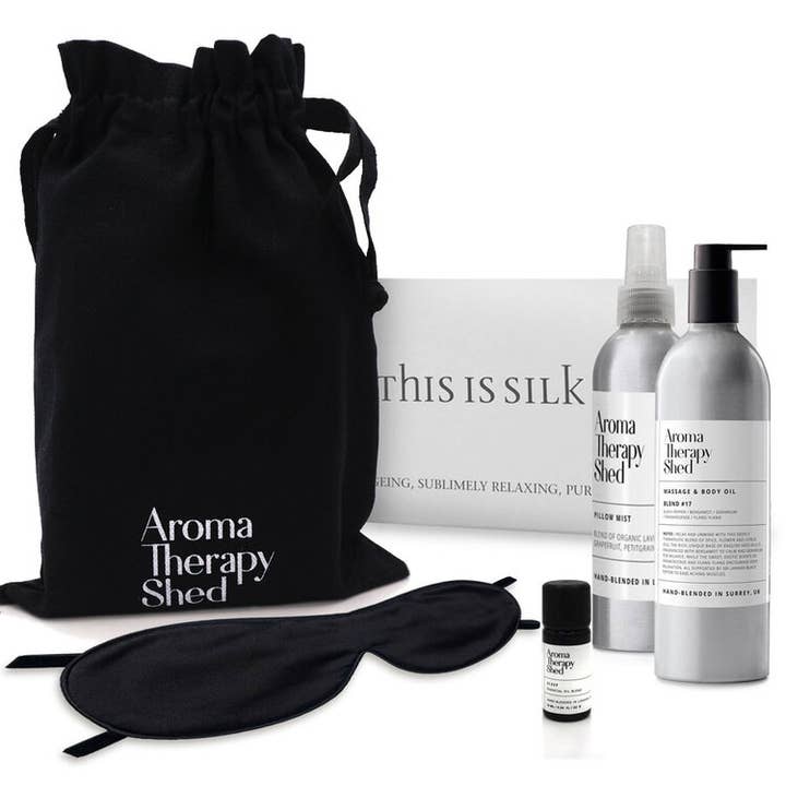 Natural Sleep Bag - Midnight Black for wholesale by AromaTherapy Shed