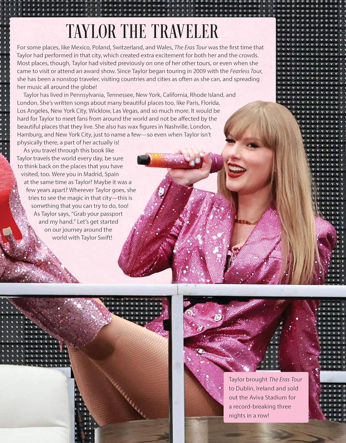 Fox Chapel Publishing - Wholesale Display Book - Around the World with Taylor Swift - Follow & Find Taylor!2