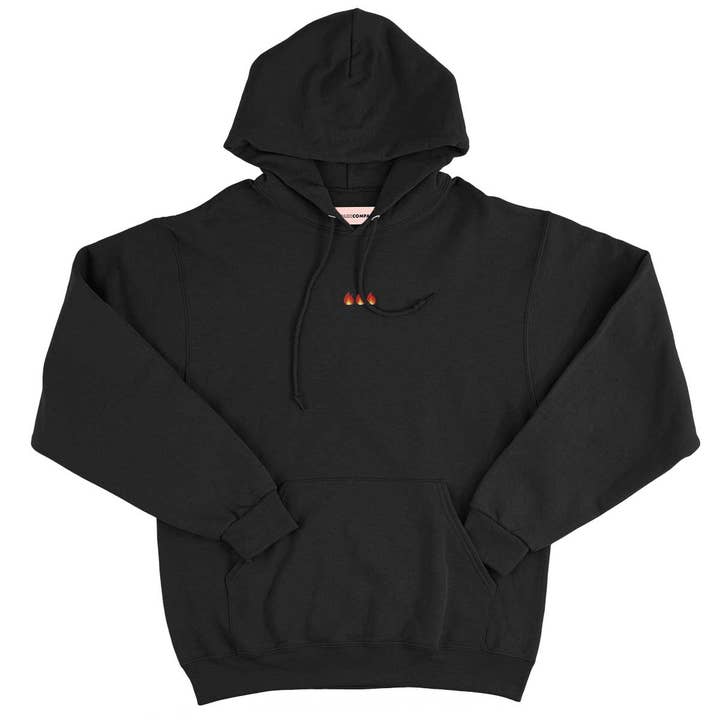 On Fire Embroidered Hoodie for wholesale by The Spark Company