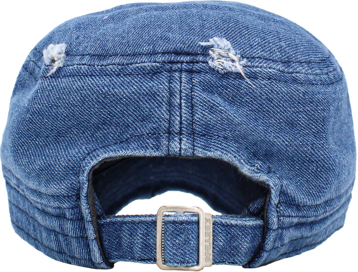 KBETHOS – wholesale Baseball cap – Men's – Distressed Army Cap (Adjustable)35