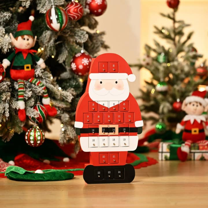 Santa Advent Calendar, 24 Drawer Christmas Countdown and other Purchase Wholesale gifts under $10. Free Returns & Net 60 Terms on Faire trending on Faire.