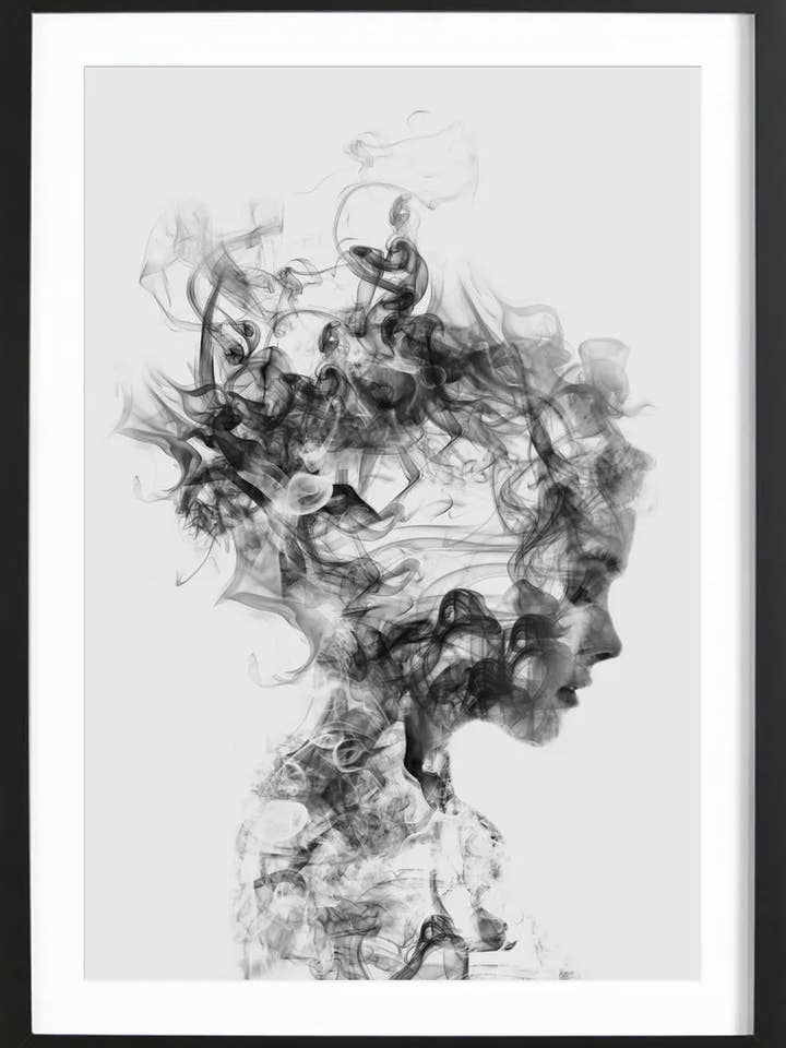 Poster con cornice Dissolve Me Premium per la vendita all'ingrosso da parte di JUNIQE