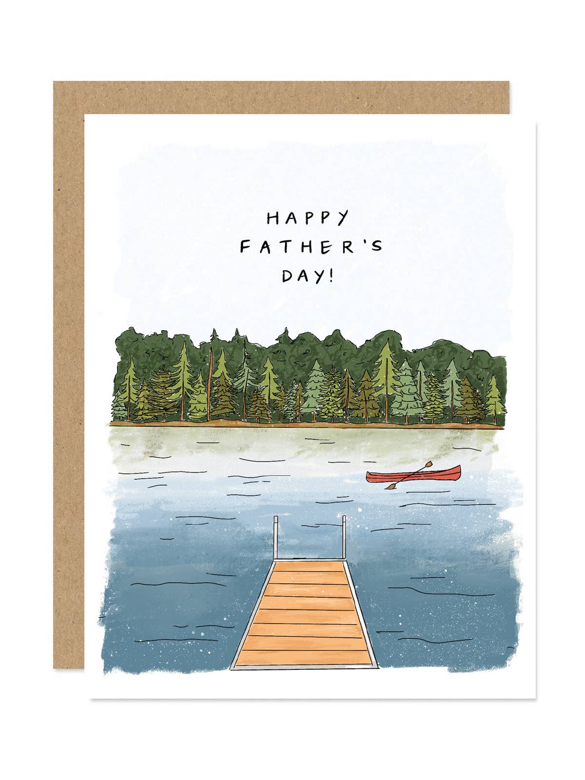 Lake Father's Day Card and other Wholesale mad man for your store trending on Faire.