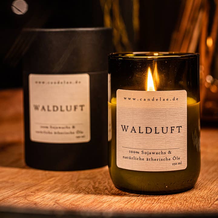 Duftkerze Waldluft für den Großhandel von Candelae