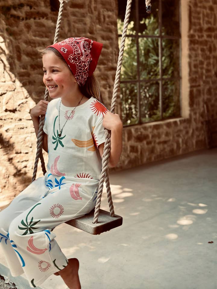 PLAYetc - Wholesale Trousers – Kids - Summer Pant - Tropicana2