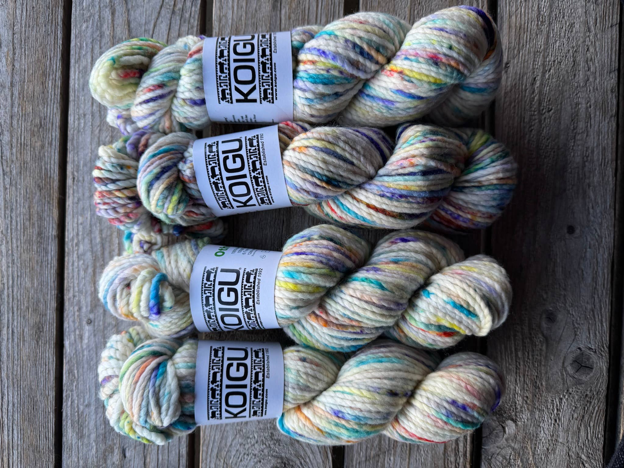 Koigu Wool Designs - Wholesale Garen - Koigu Othello (chunky merino) groep B1