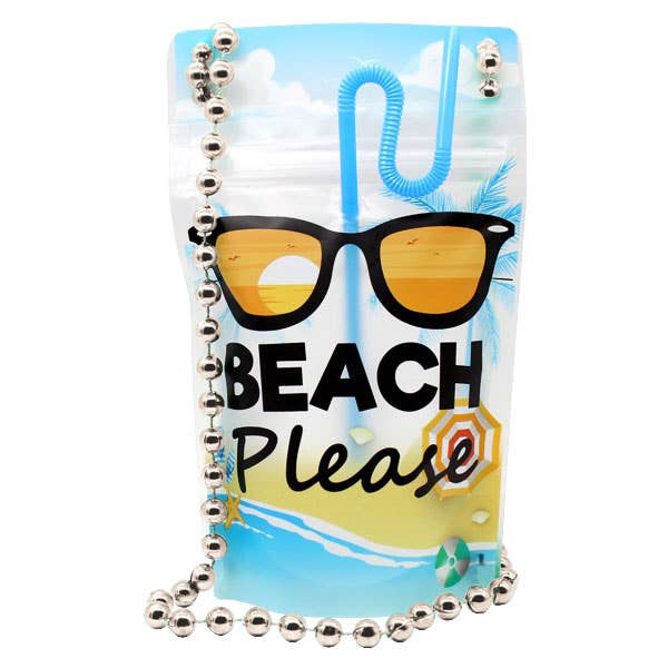 NeckSip – Großhandel Strandzubehör – Strand Please — tragbare Getränkebeutel (12 oz | 2 Stück)13
