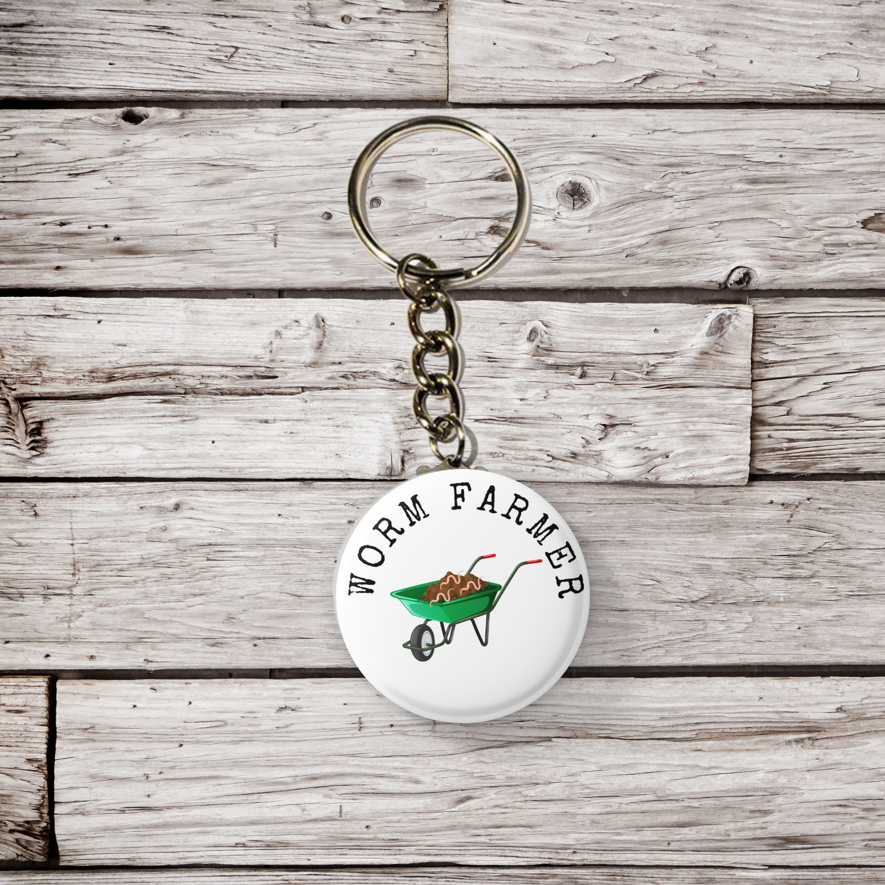 NatureCuts - Wholesale Lapel Pin/Button - Vermiculture Pin Button, Vermiculture Keychain, Worm Magnet2