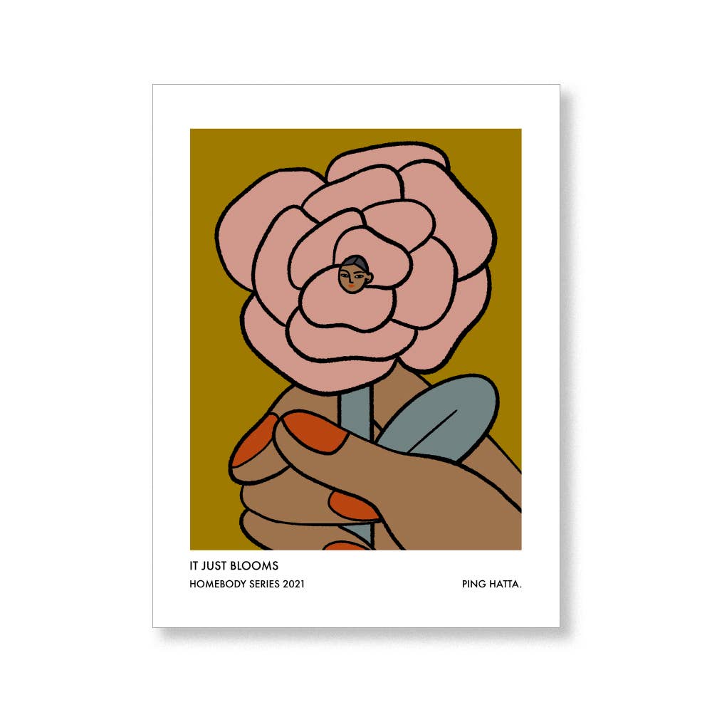 Chonky Goods by Ping Hatta. Studio – Impressão artística por atacado – Cartazes de arte da série Homebody3