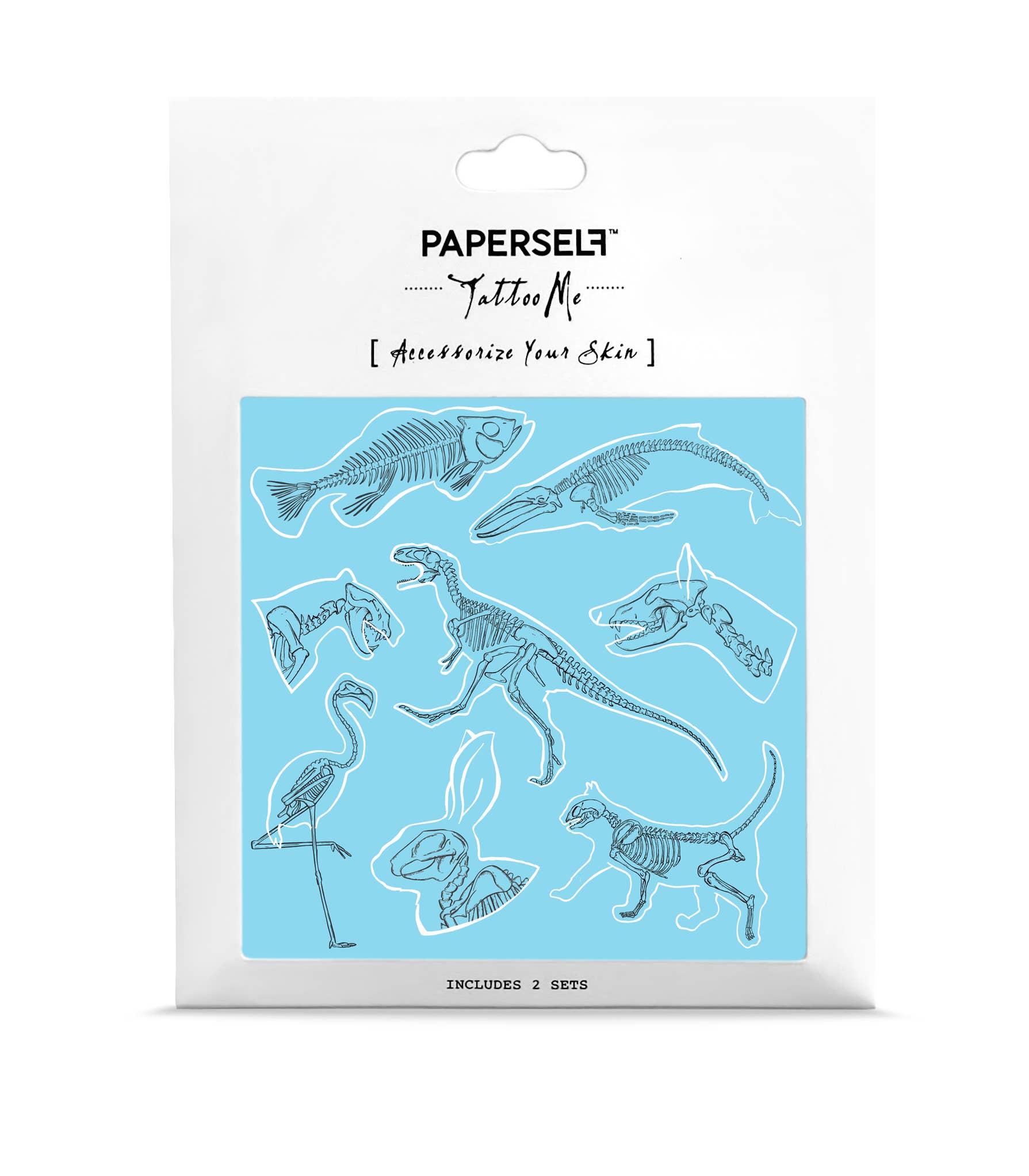 PAPERSELF - Vente Tatouages temporaires - Os Tattoo Temporaire1