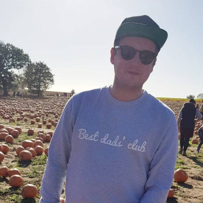 Best dads' club Sweater for wholesale by mommamakes