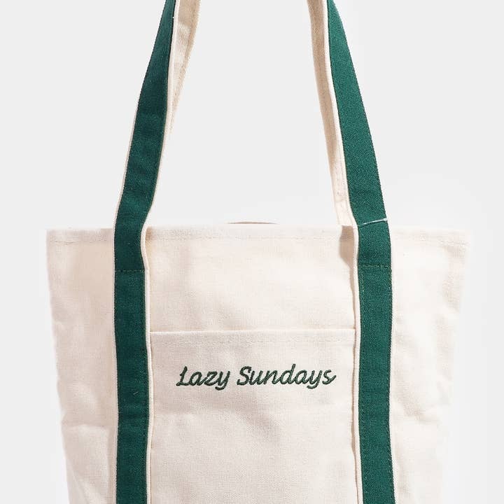 Lazy Sundays Mini Tote Bag for wholesale by Collections by Fame Accessories