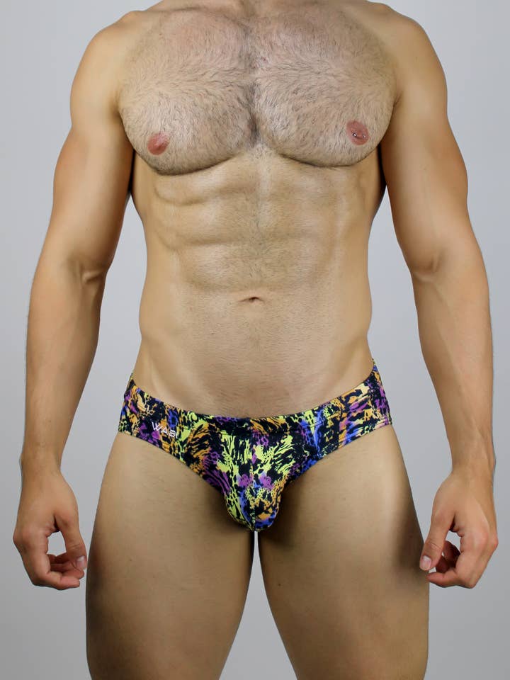 Boxer for Men Underwear Print Multi-Colored Wabi WMATMX012 for wholesale by Byjou and Duha