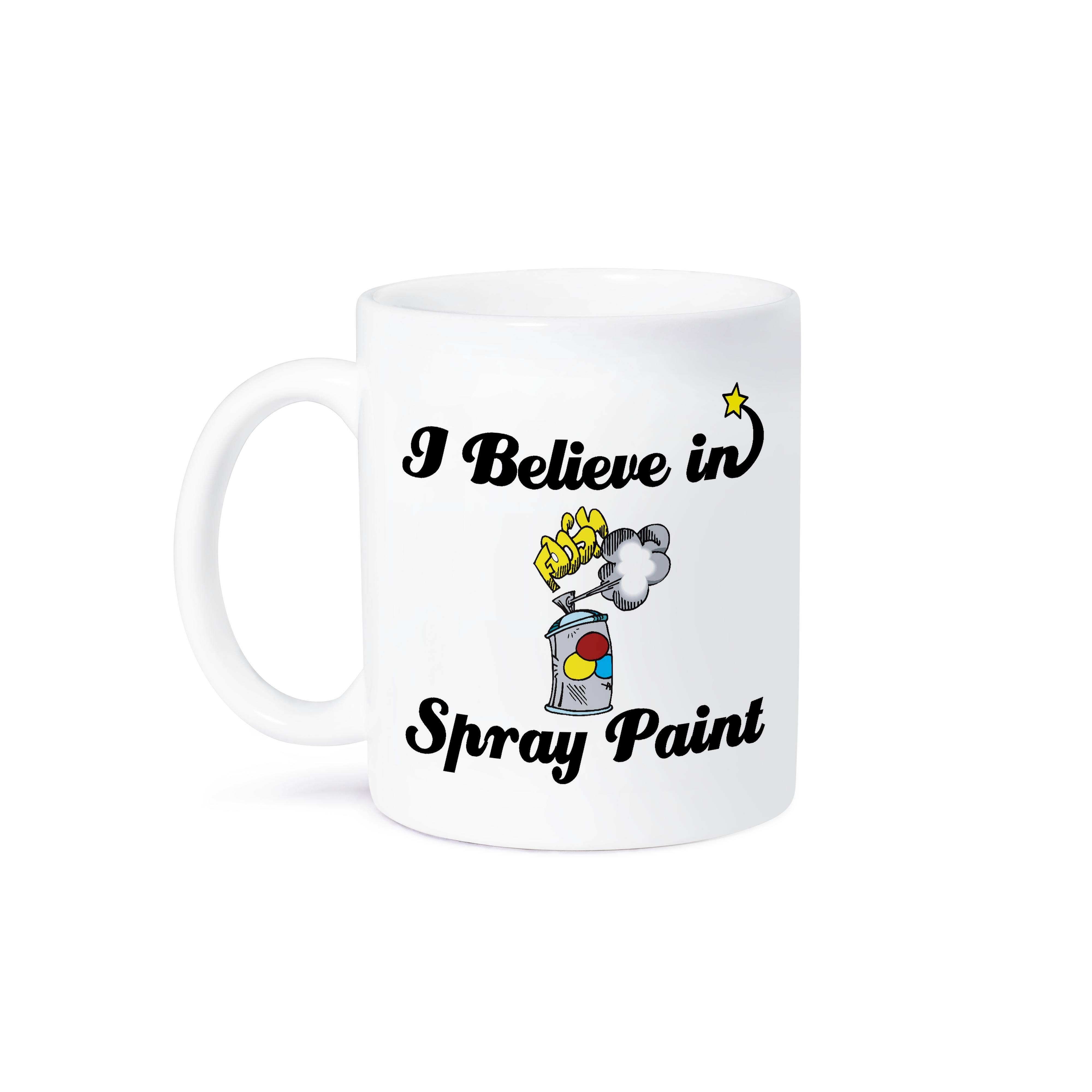 3dRose - Wholesale Coffee Mug - 3dRose, I Believe In Spray Paint, Mug8