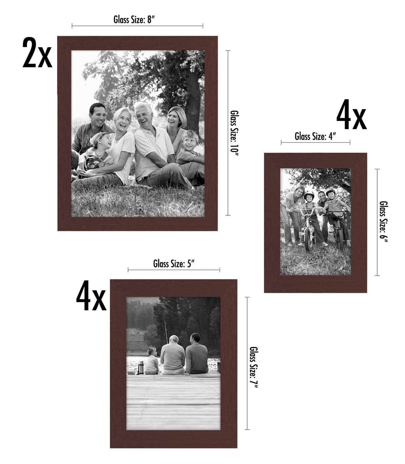 Americanflat - Wholesale Picture Frame - Americanflat Gallery Wall Frame Set (10 Pack)3