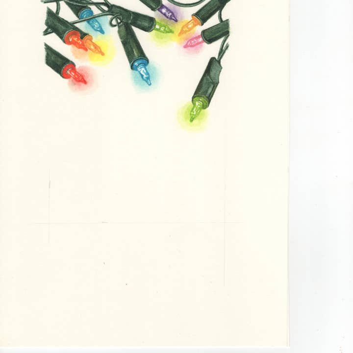 Karen Ritz Cards - Wholesale Season's Greetings Card - Tangle of Light and Love Holiday Card2