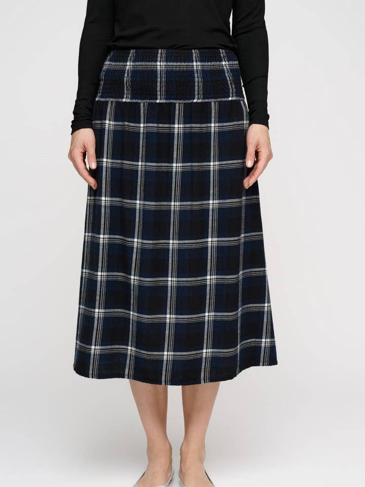 maggie skirt check for wholesale by moshi moshi mind