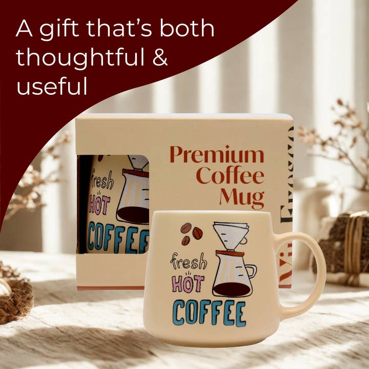 Vin Fresco - Wholesale Coffee Mug - Vin Fresco 12 oz Ceramic Coffee Mug6