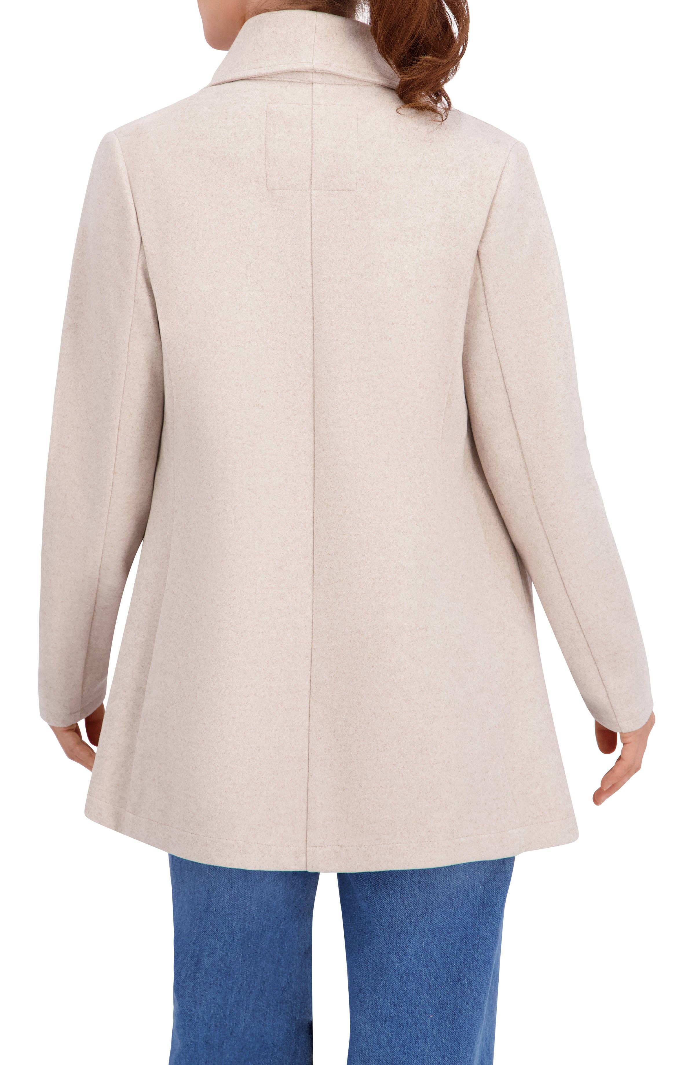 Heather Oat Vegan Cashmere Drape Jacket for wholesale on Faire3