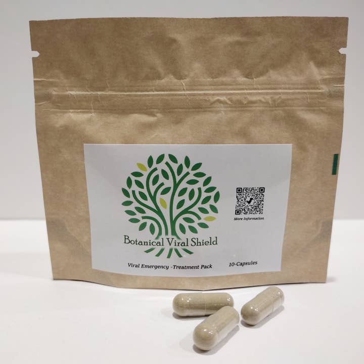 Botanical Viral Shield - Pack de voyage de 10 capsules pour la vente par Botanical Wellness