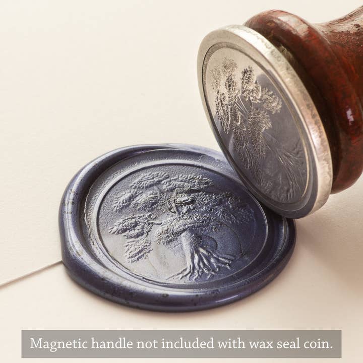 Shire Post Mint - Wholesale Rubber/Decorative Stamp - Bilbo's Party Tree Wax Seal Coin