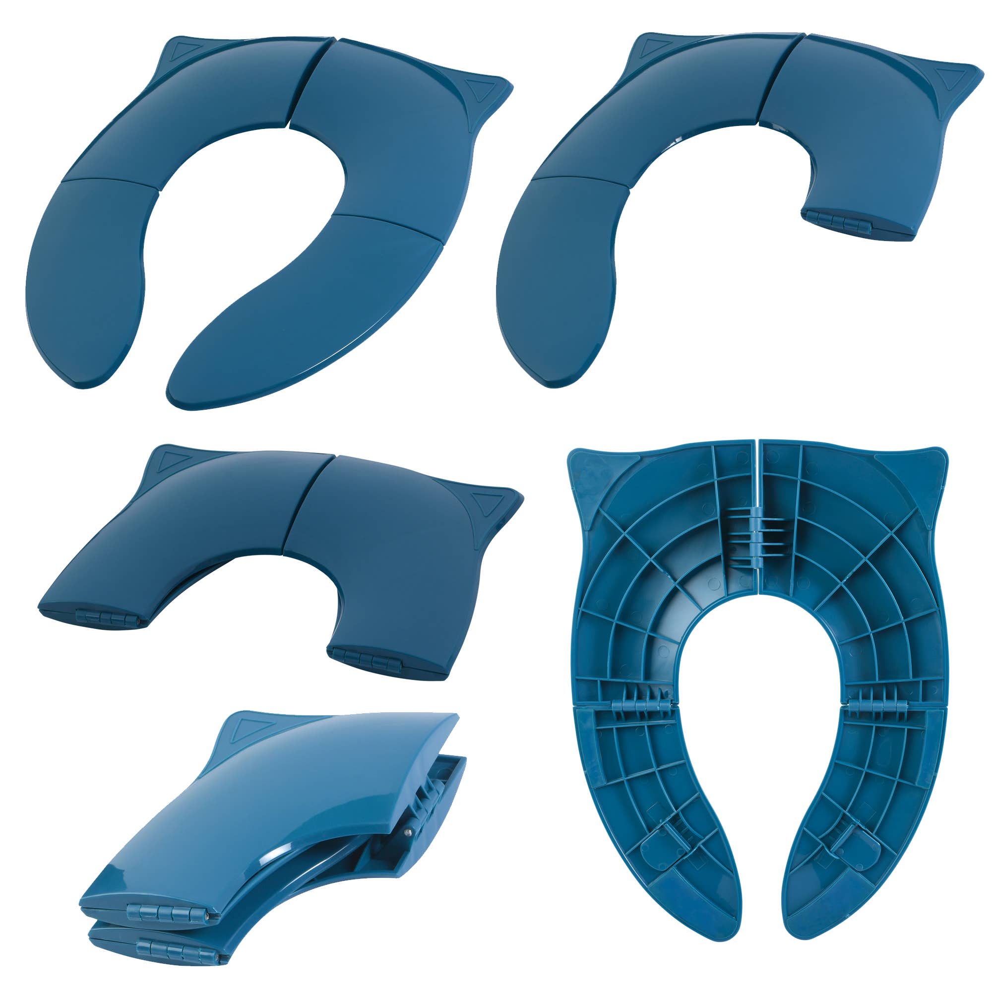 Three Little Tots - Wholesale Potty Training Chair - Folding Toddler Travel Potty Seat - Dark Teal5