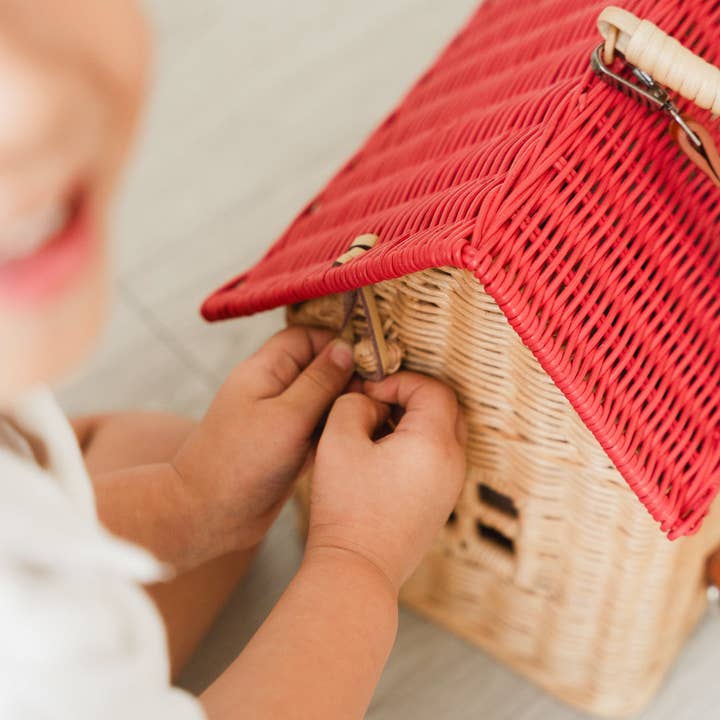 MOMIJI - Wholesale Backpack - Kids - Handcrafted - Lydia House Bag - Rattan Wicker5