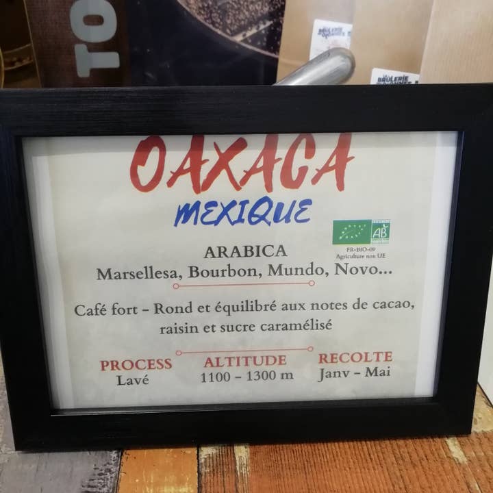 La Brûlerie Des Olonnes – Großhandel Kaffeebohnen – Mexiko - Oaxaca Bio - 1 kg Gemahlen