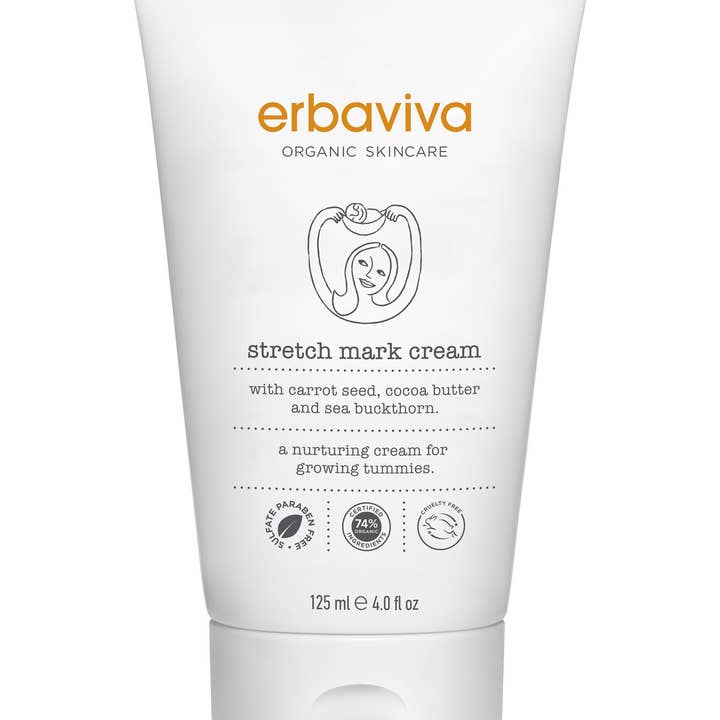 Erbaviva - Wholesale Belly Oil/Butter - Maternity - 4 fl oz Stretch Mark Cream