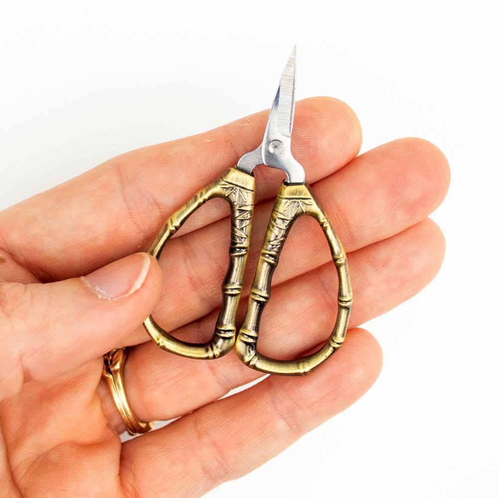 Twice Sheared Sheep - Wholesale Scissors - Thread Snips - Bronze Bamboo Tiny Scissors3