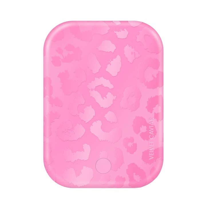 Wireless Phone Charger - Hot Pink Leopard for wholesale by VELVET CAVIAR