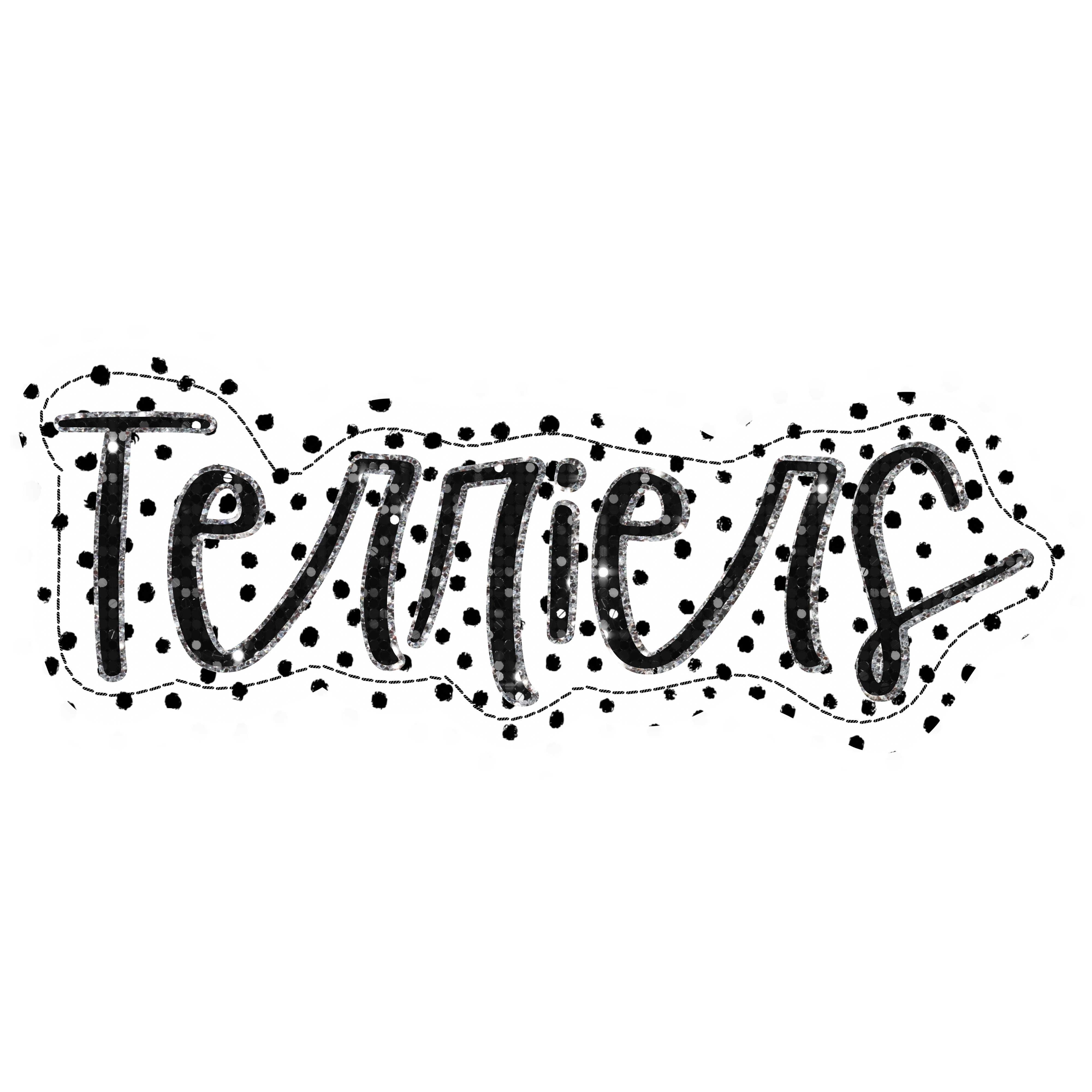 Simple Tymes – Engroshandel Sublimationstryk – Dotted Applique Teams DTF-print65