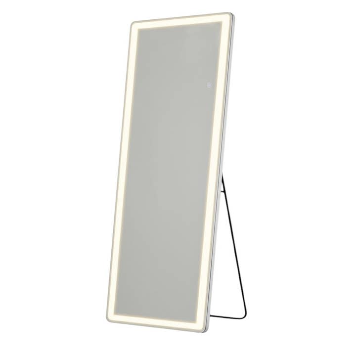 HomeRoots - Wholesale Vanity Mirror - 71" Clear Lighted Freestanding and Wall Mount Frameless Full Length Mirror