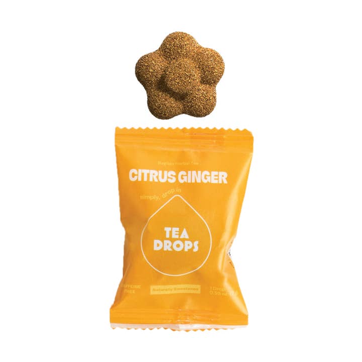 Citrus Ginger Tea Drop - 30 Unit Single Serves for wholesale by Tea Drops