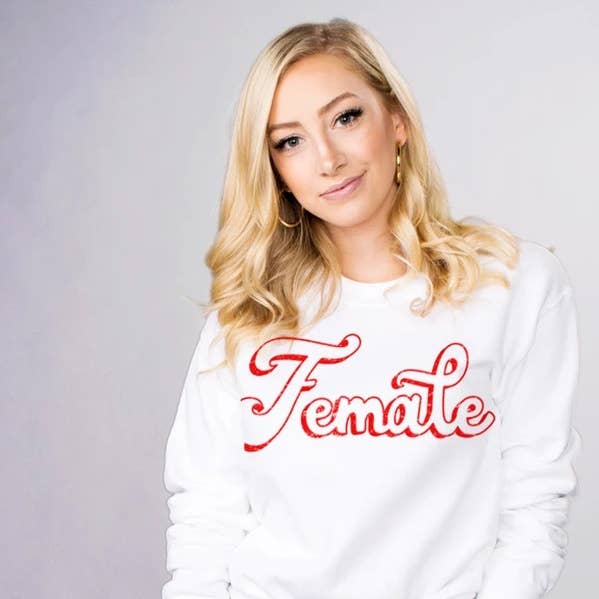 Female Sweatshirt for wholesale by femfetti
