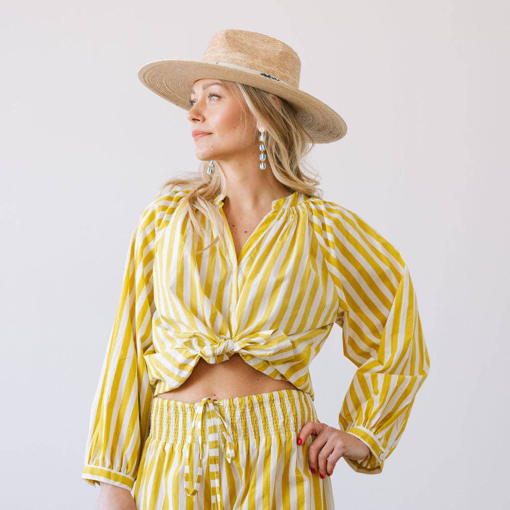 Sunshine Tienda - Wholesale Blouse - Women's - Ochre Daydreamer Lucia Top4