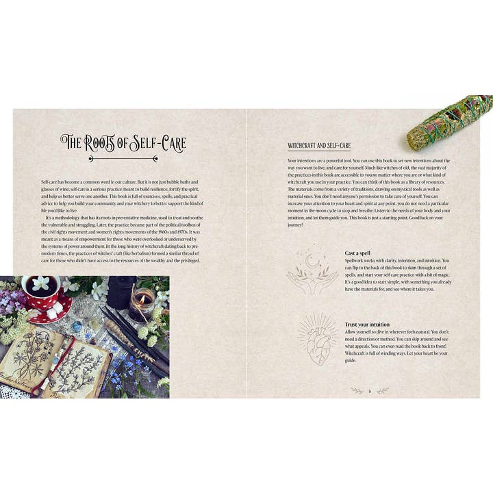 Microcosm Publishing & Distribution - Wholesale Body, Mind & Spirit - Witch's Complete Guide to Self-Care: Soothing Spellcraft4