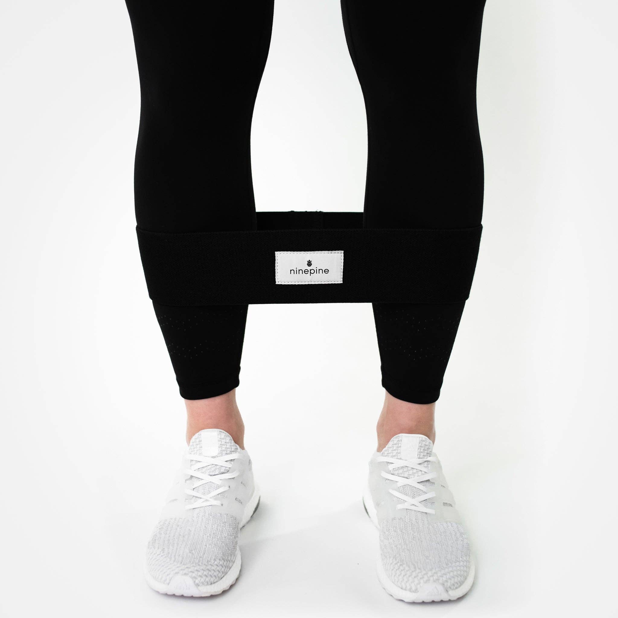 Black grey Fabric Resistance Band (2-pack) for wholesale on Faire3