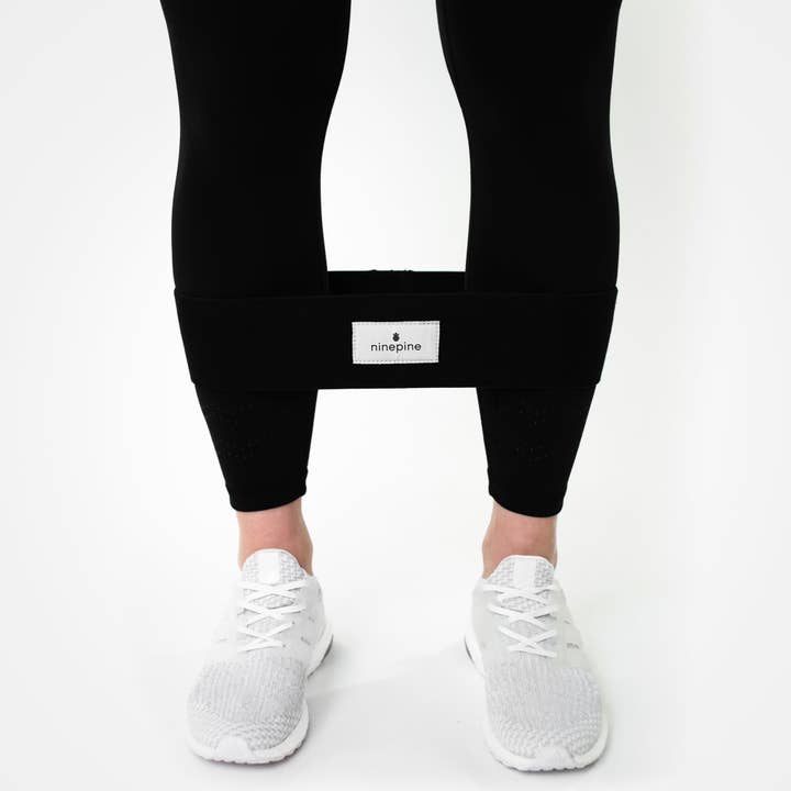 Black grey Fabric Resistance Band (2-pack) for wholesale on Faire3