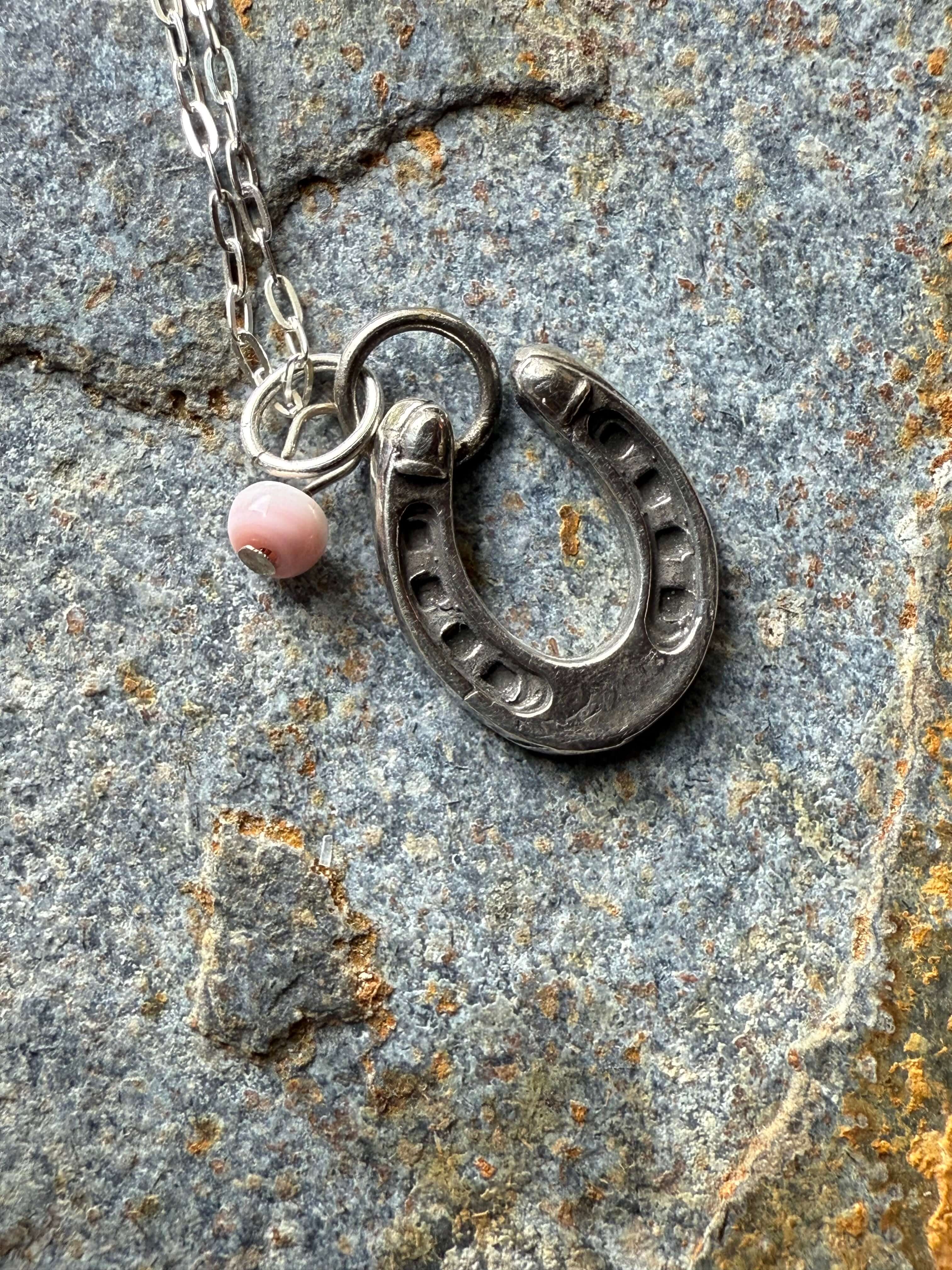 Wild Mountain Soul Designs - Wholesale Pendant/Charm Necklace - Silver Western Horseshoe Pendant7