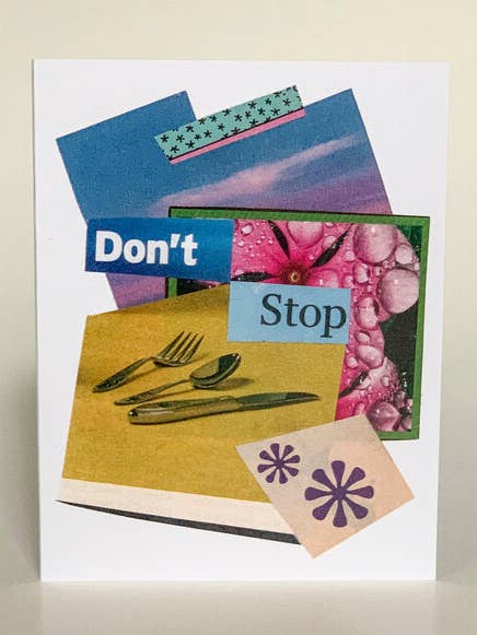 Ne vous arrêtez pas pour la vente par Barnes Cards