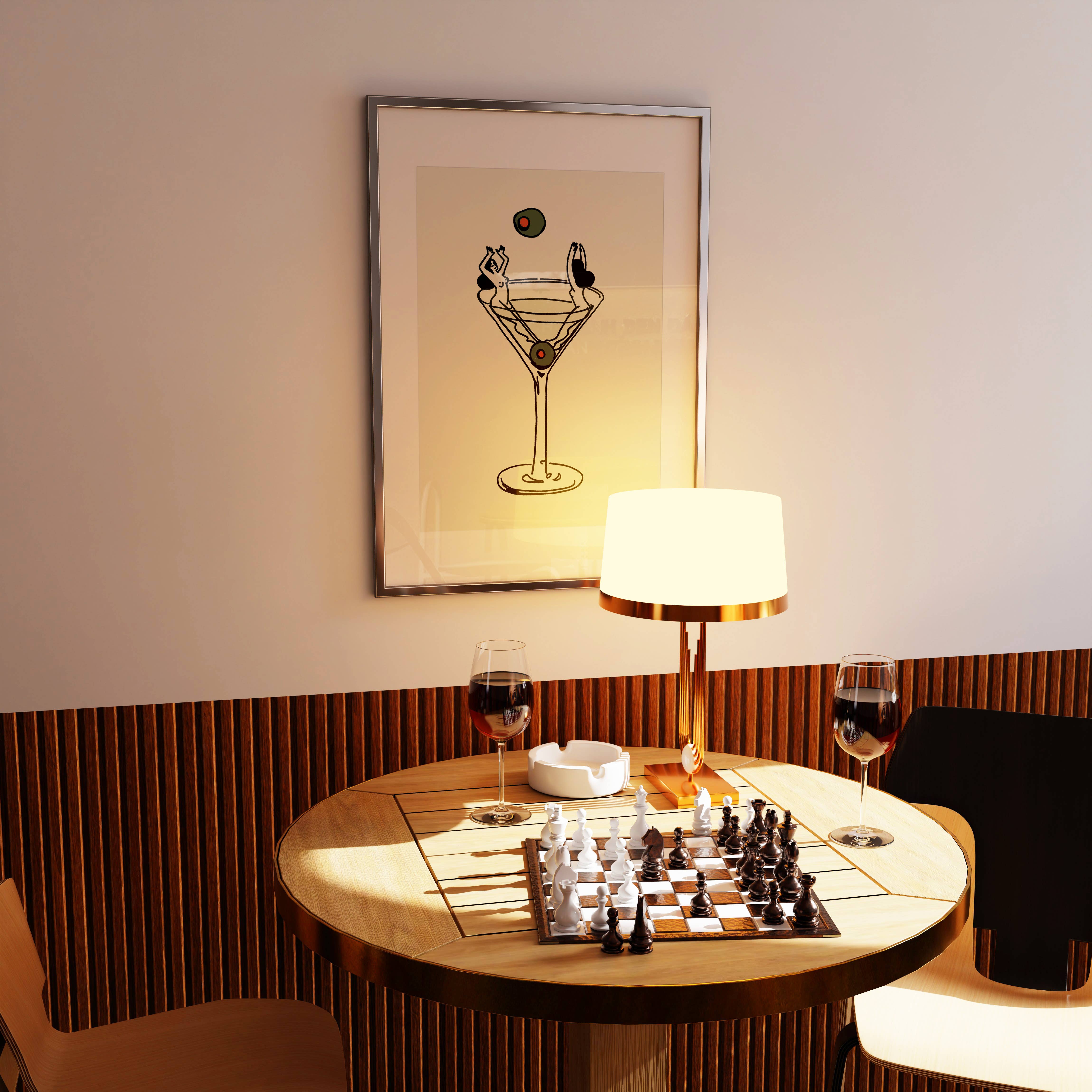 Tumbleweed Design Studio - Wholesale Art Print - "Martini Girls" Wall Art Print Retro Vintage Bar Home Decor4