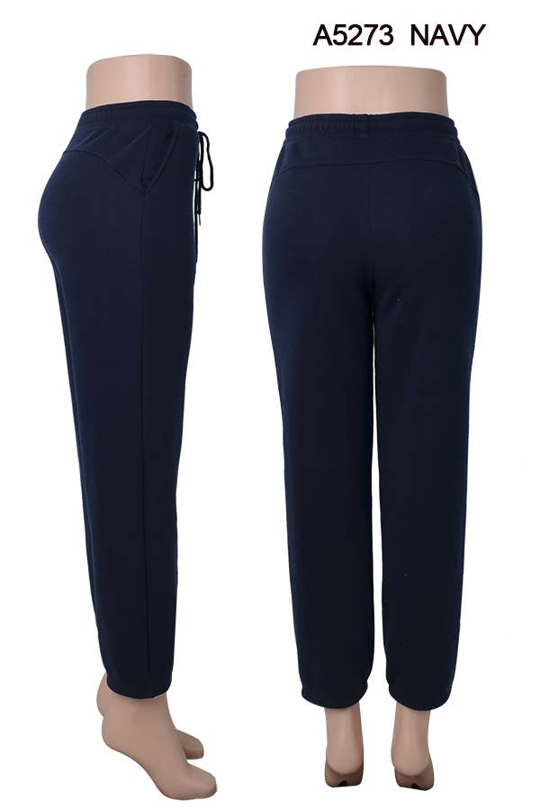 SSImport - Vendita all'ingrosso Pantaloni sportivi/da jogging - Donna - A5273 JOGGER INVERNALE FELPA INTERNA 12PZ/CONFEZIONE9