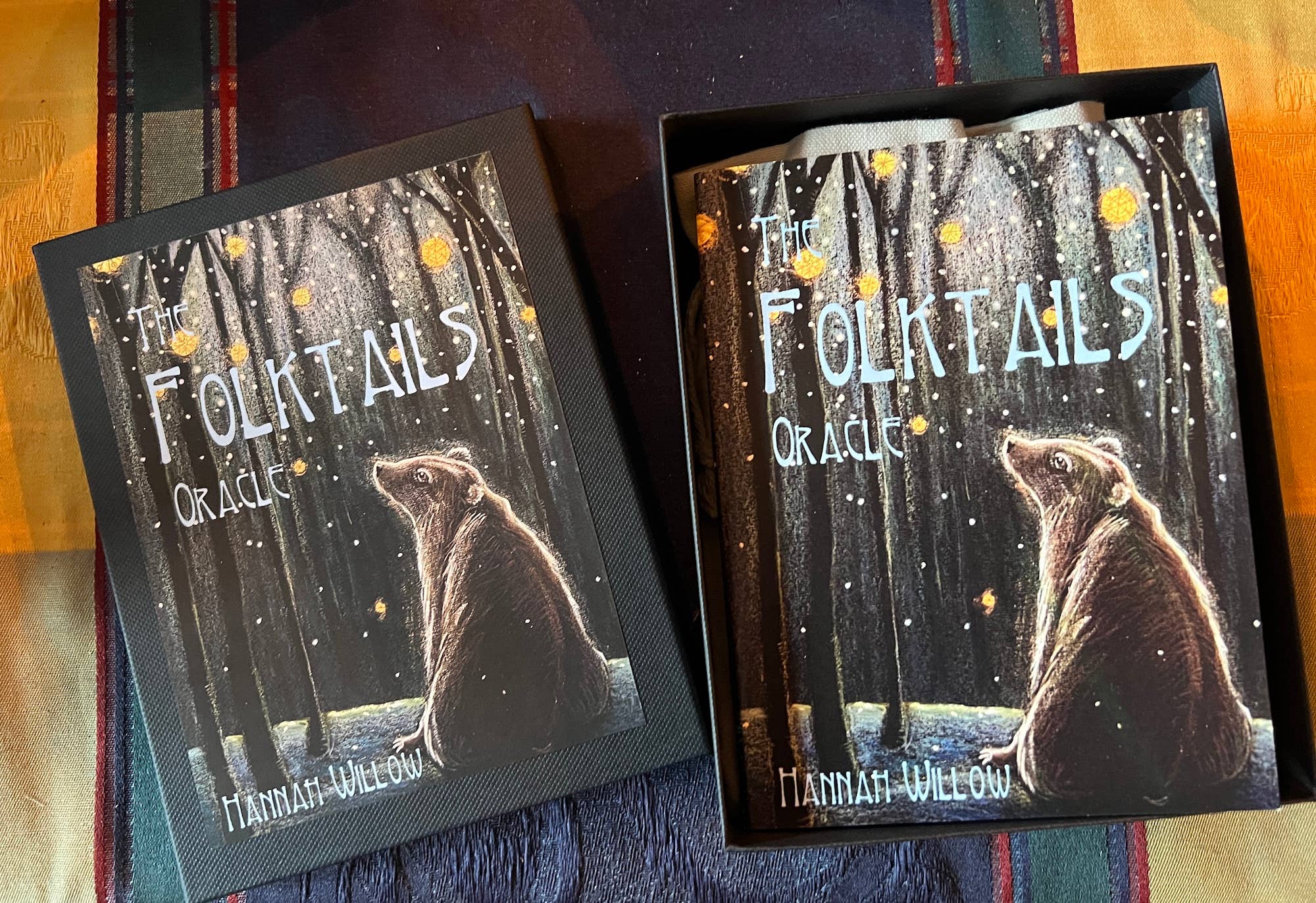 Hannah Willow Art - Wholesale Tarot Cards - The Folktails Oracle deck, Special black box edition8
