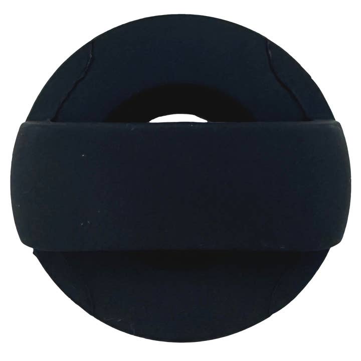 Big and Little Dogs - Wholesale AirTag case – Unisex - AirTag Holder | Harness or Collar Mounted (Round) | Black1