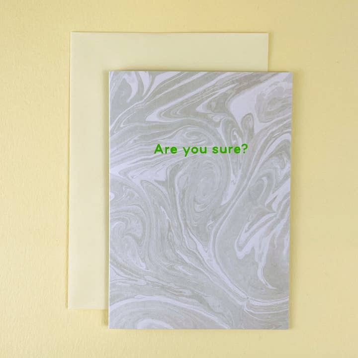 Are you sure new job card for wholesale by Mean Mail