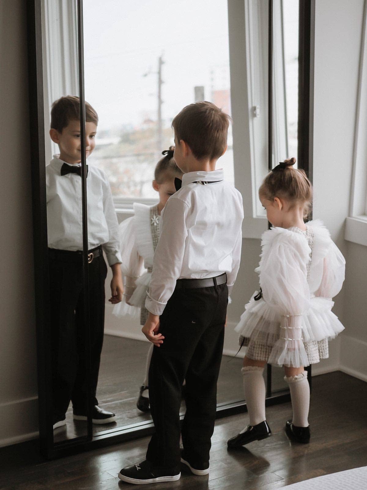 Petite Maison Kids - Venta al por mayor Vestido - Niños - Conjunto de blusa y falda Vera Tweed13